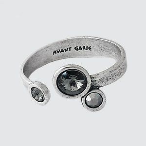 Avant Garde Paris Triple Crystal Cuff